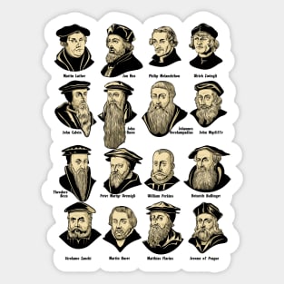 Pantheon of European Reformers Sticker